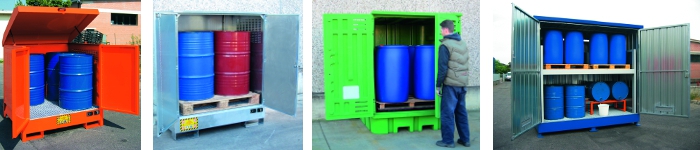 picture of containers for drums