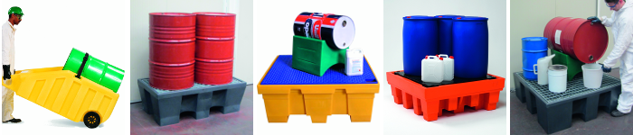 picture of polyethylene sump pallets