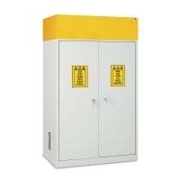 Storage Cabinet for Acids and Bases with Extractor Fan