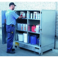 Multipurpose Storage Cabinets with Sump and galvanized