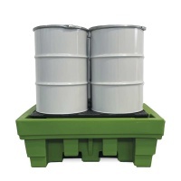 Polyethylene Spill Pallet for 4 Drums