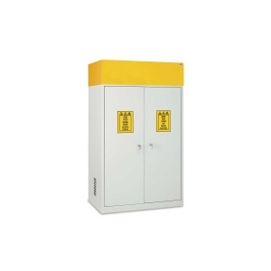 Storage Cabinet for Acids and Bases with Extractor Fan