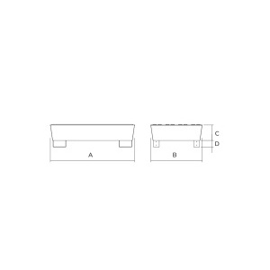 Sump Pallet for 1 IBC Drawing