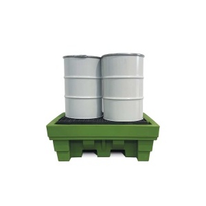 Polyethylene Spill Pallet for 2 Drums