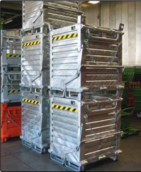 picture of galvanized skips